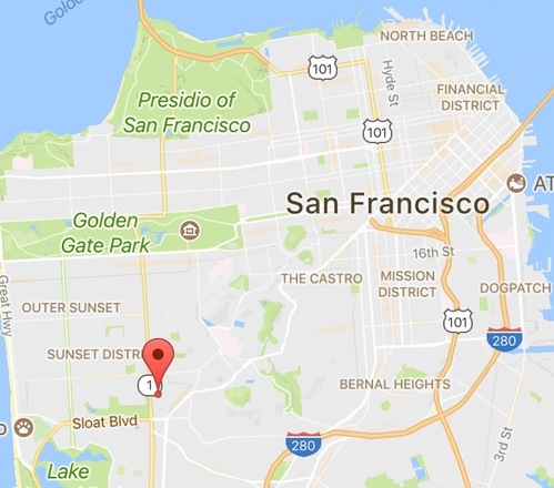 San Francisco CA, Park and walk to Stern Grove Festival  