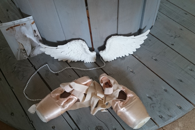 Ailes en plâtre pour décoration shabby 