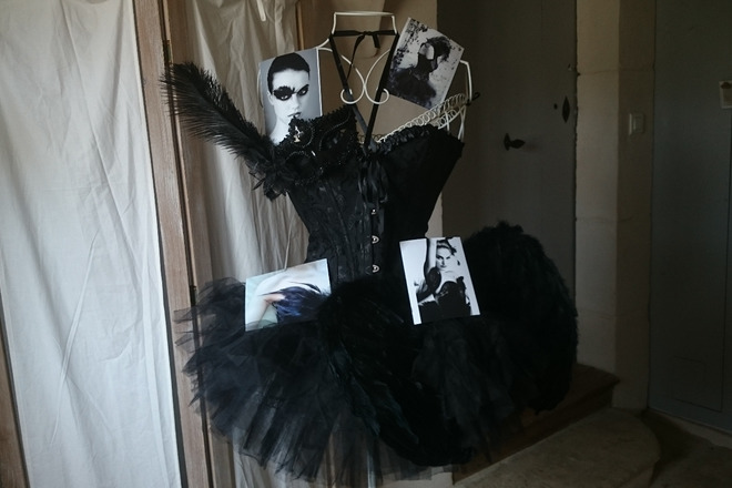 Avant première... Inspiration Black Swan 