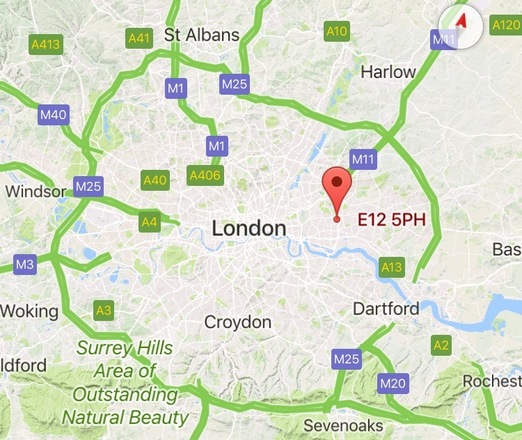 London U.K., Secure residential space near Train Station