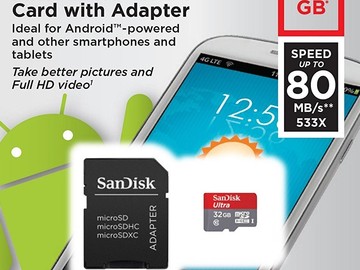 Sólo anuncio: Memoria original Sandisk 32 gb 