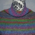 Vente au détail: chauffe épaule châle  poncho TOUR DE COU tricot  taille uniq