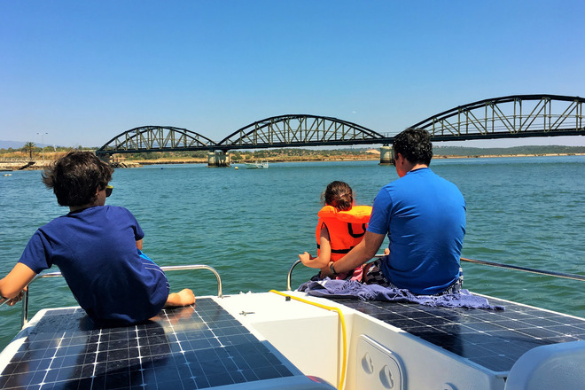 1 Hour Solar Boat Tour on the Arade River Mouth, Algarve