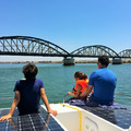 Rent per half day: Private Half Day on an Incredible Solar Boat (4 Hours)