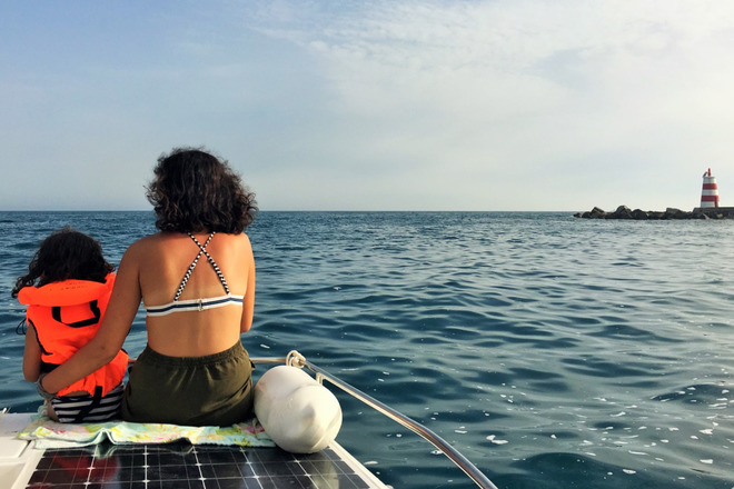 Private Half Day on an Incredible Solar Boat (4 Hours)