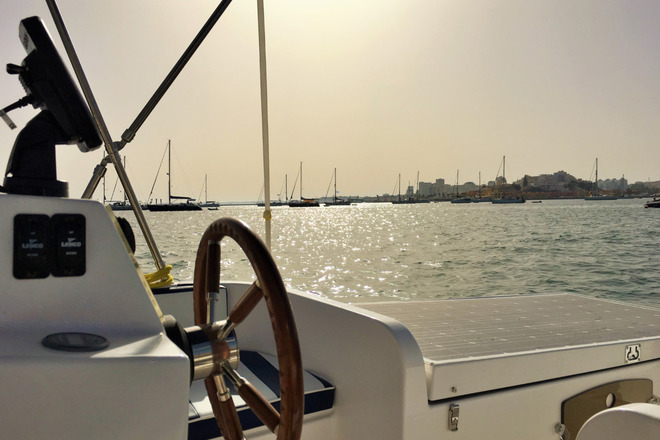 Private Half Day on an Incredible Solar Boat (4 Hours)