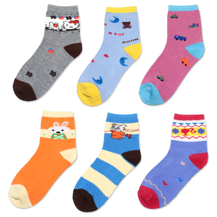 (300) Assorted Mixed Styles Children Ankle Socks Low Cut