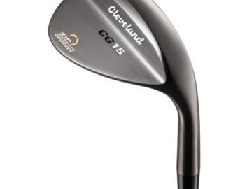 Selling: Cleveland CG15 Black Pearl Gap Wedge Wedge 52° Used Golf Clu