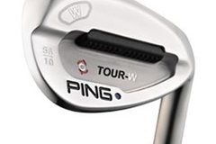 Selling: Ping Tour-W Brushed Silver Lob Wedge Wedge 58° Used Golf Clu