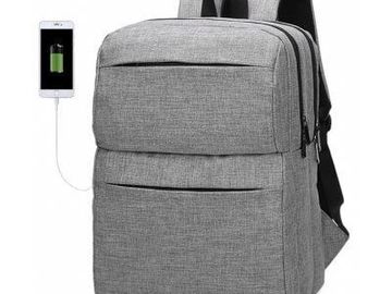 Sólo anuncio:  Water-resistant Laptop Backpack with USB port