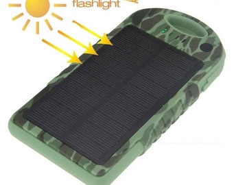 Sólo anuncio: Batería de Respaldo Solar 8'000mAh