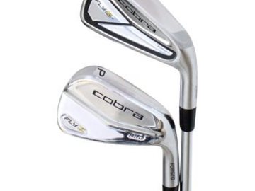 Selling: Cobra Fly-Z+/Fly Z Pro Combo 4-PW Iron Set Used Golf Club