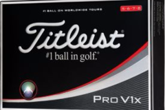 Selling: Titleist Pro V1x High Numbers Golf Balls
