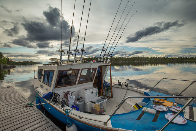 Kuljetusta Inarinjärvellä