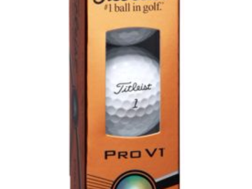 Selling: Titleist Pro V1 Golf Balls – 3 Pack – Prior Generation