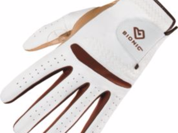 Selling: Bionic Women's RelaxGrip Caramel Palm Golf Glove - Left