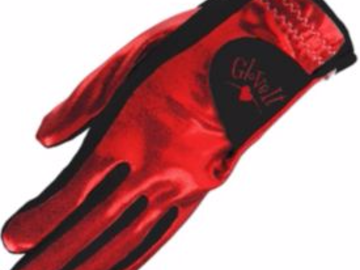 Selling: Glove It Women's Clear Dot Golf Glove – Red/Black - Right