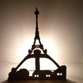 Vente au détail: Lampe artisanale Tour Eiffel / Cupidon