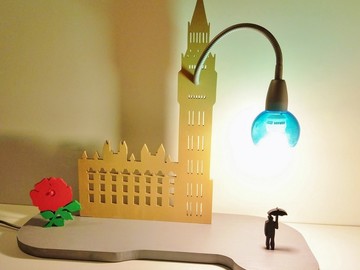 Vente au détail: Lampe artisanale Big Ben