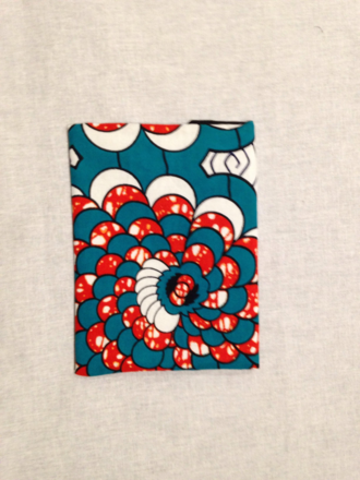 Pochette small Wax bleue canard