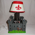 Vente au détail: lampe chateau fort