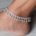 Bulk Lots: (46) Fashion Belly Dance Anklet Jingling Bells Silver-Tone