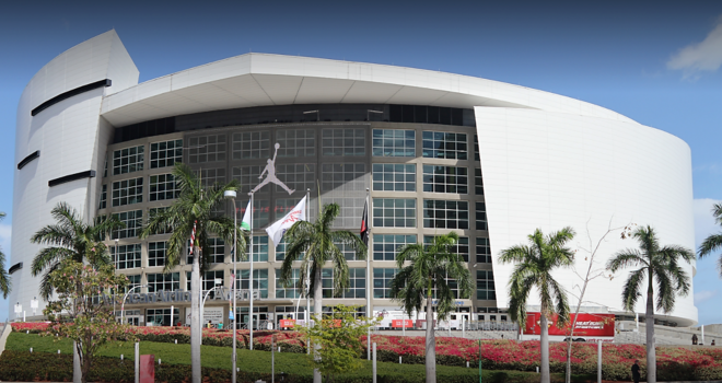 Miami FL, Safe parking near Bayside Marketplace, AA arena