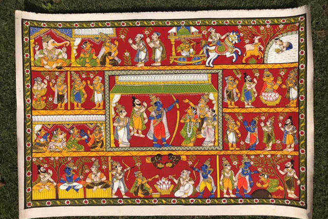 Cheriyal Painting Classes From The Master Rare Opportunity Day