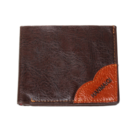 (72) Classic Bi-Fold Men PU Leather Credit Card Wallets