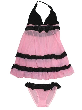 (30) Sexy Women Sleepwear Babydoll Dress Underwear Set