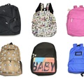 Liquidation/Wholesale Lot: (25) Unisex Teen Casual Canvas Backpacks with Assorted Style