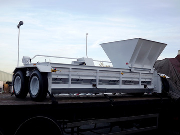 Daily Equipment Rental: 14ft Hydrostatic Chip Spreader and Trailer
