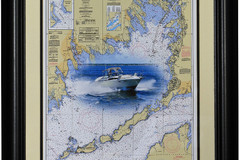 Selling: Custom Boat Chart Art