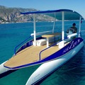 Rent per hour: Solar boat tour between Nice and Monaco