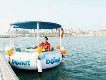 Rent per hour: ECO Donut Boat Ride