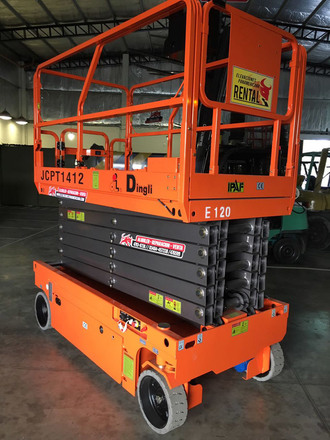 Alquiler Plataforma de elevacion 14mts