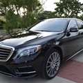 Offering Services: Luxury Sedan Mercedes S550 with private chauffeur in Miami