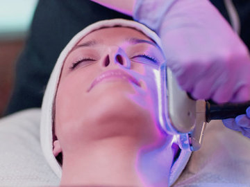 Offering Services: Acne blue light therapy - Normally $95