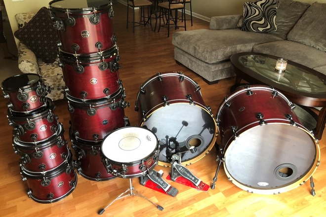 11 piece deals drum set