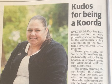 Support Groups: Be My Koorda: Aboriginal Support Group