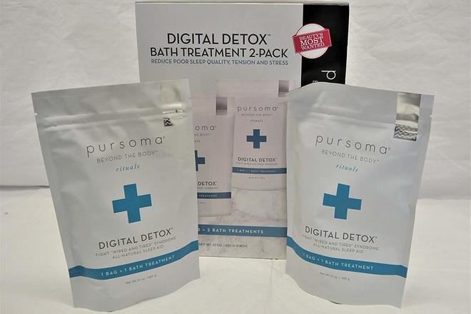 Pursoma Digital Detox Bath Treatment 2 Pack Saigon Bolsa