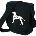Selling: Dalmatian Dog Bag White on Black Shoulder Bag for Dog Lover