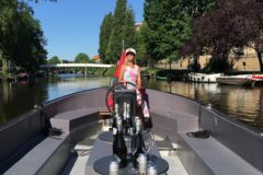 Rent per 3 hours: E-Boat Amsterdam - max 30 people