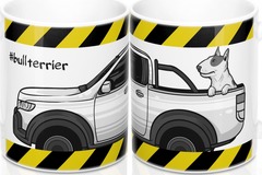Selling: Free Shipping - Bull Terrier on Ute Mug 
