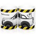 Selling: Free Shipping - Bull Terrier on Ute Mug 