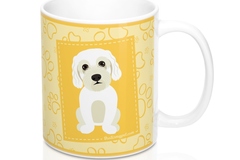 Selling: Free Shipping - Maltese Bichon Bolognese Portrait - 11oz Mug