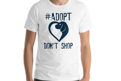 Selling: Free Shipping - Adopt Don't Shop - Men's T-Shirt 
