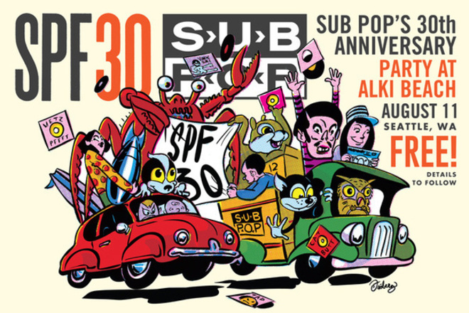 Seattle WA, SUBPOP Parking ONE Block Away