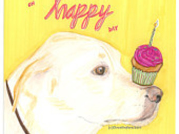 Selling: Labrador Photo Greeting Card