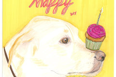 Selling: Oh Happy Day Labrador Birthday Card